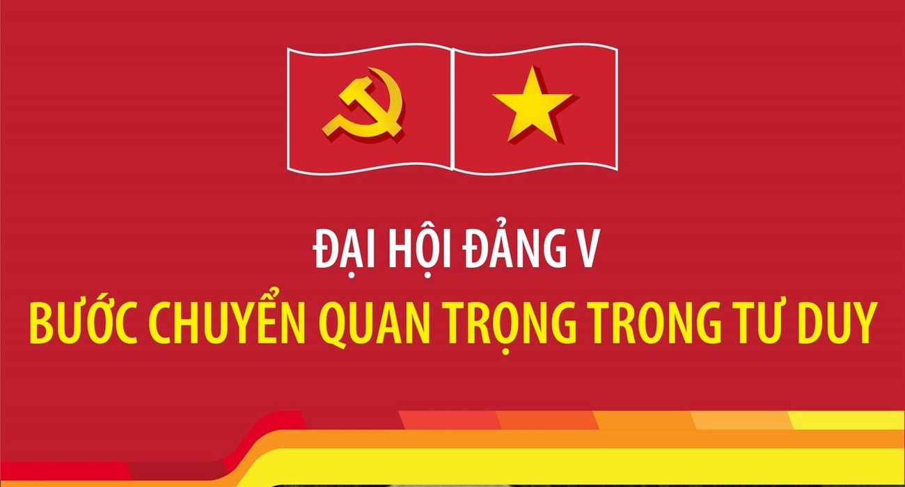 (Infographic) Đại hội Đảng V: Bước chuyển quan trọng trong tư duy