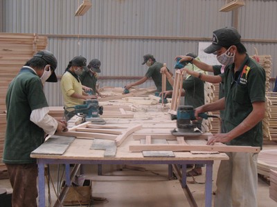 chế biến gỗxuất khẩu tại Cụm công nghiệp Tân An 1 TP Buôn Ma Thuột