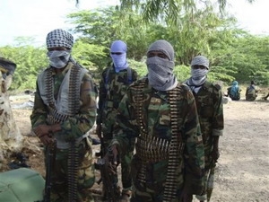 Các tay súng tại thủ đô Mogadishu ngày 23-8. (Nguồn: AP)