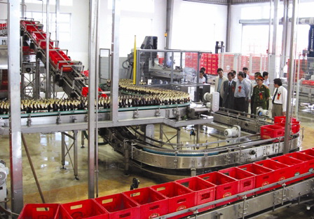 Nhà máy Bia Sài Gòn - Dak Lak đóng góp cho ngân sách tỉnh mỗi năm gần 200 tỷ đồng. (Ảnh: Nam Sơn)