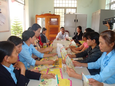 Tư vấn về sức khỏe sinh sản.