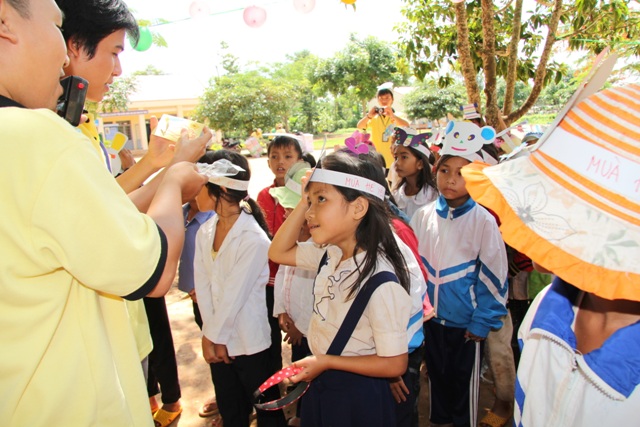 Chuẩn bị tham gia các trò chơi