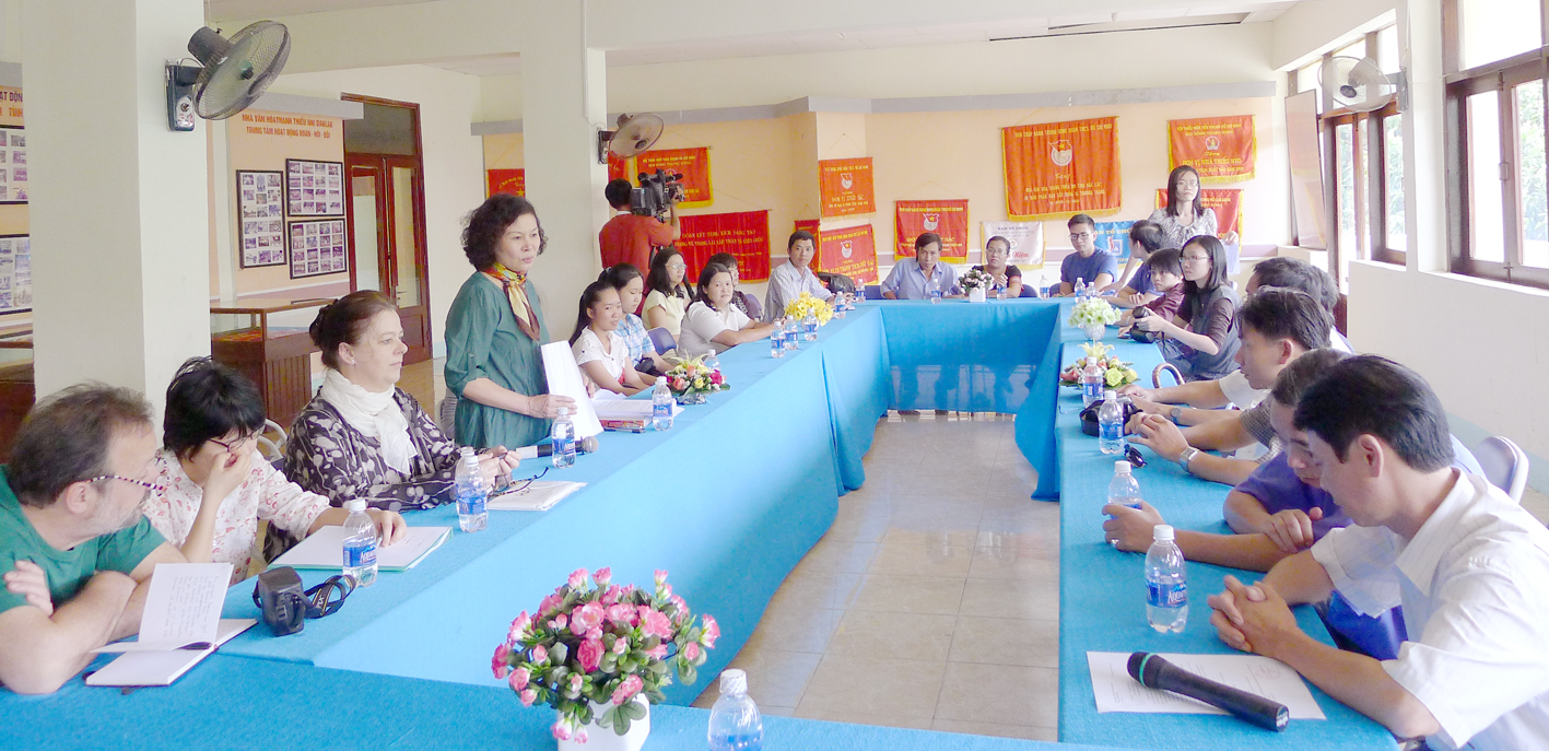 Toàn cảnh buổi giao lưu