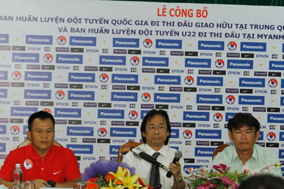 Lễ công bố HLV trưởng ĐT QG và ĐT U22 Việt Nam