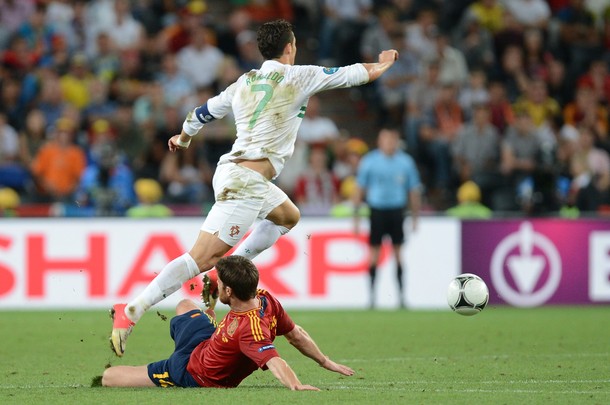 Ronaldo đã có một trận đấu đầy nỗ lực 