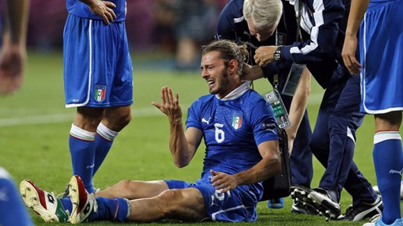 Nhiều cầu thủ Italia đang gặp vấn đề về thể lực
