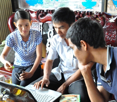 Các học viên đang 