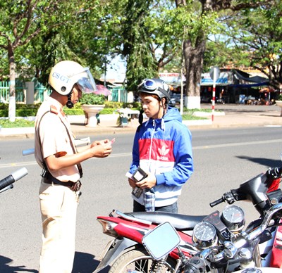 Xử lý vi phạm Luật Giao thông đường bộ