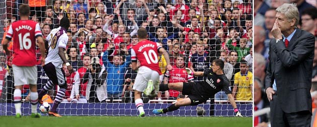 Arsenal đã gây thất vọng trong ngày ra quân