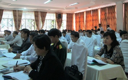Các đại biểu dự tập huấn
