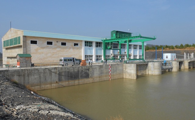 Toàn cảnh Nhà máy Thủy điện Sêrêpốk 4A