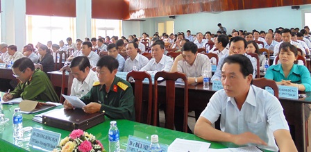 Các đại biểu tham dự Hội nghị 