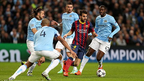 Dù phải chơi trên sân khách nhưng Barcelona thi đấu rất tự tin