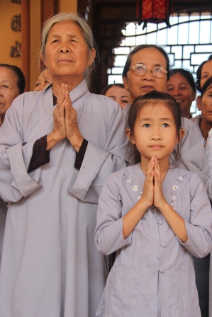 Một lòng hướng về Phật