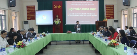 Các đại biểu tham dự Hội thảo