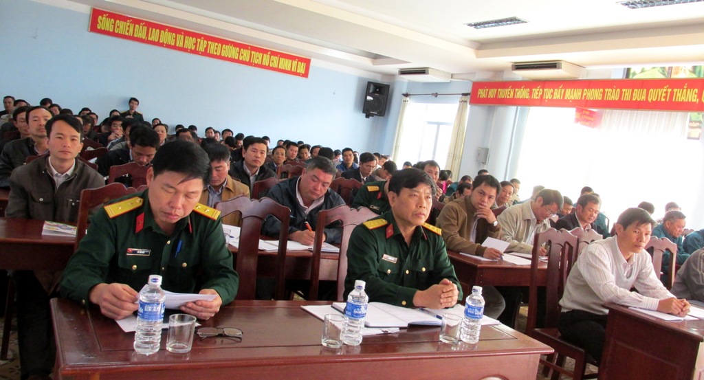 Quang cảnh buổi tập huấn