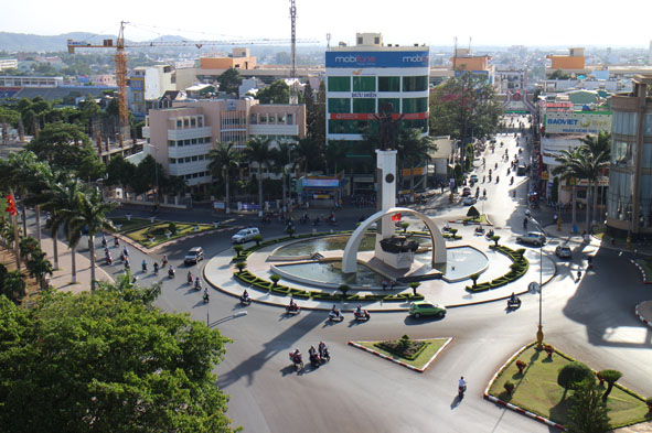 Buôn Ma Thuột hôm nay. Ảnh: H.G