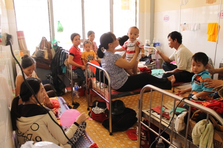 Phòng bệnh rộng chưa đầy 10m2 nhưng là nơi 