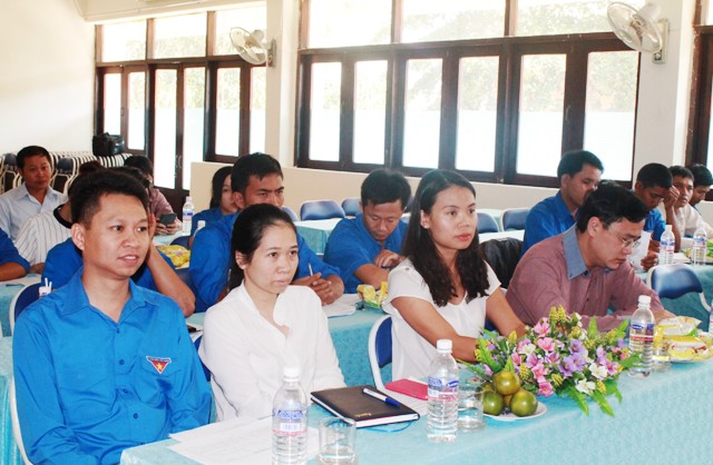 Đại biểu và học viên tham dự lớp tập huấn