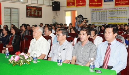 Các đại biểu tham dự lễ kỷ niệm