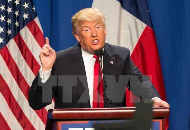 Tổng thống Mỹ Donald Trump. (Ảnh: AFP/TTXVN)