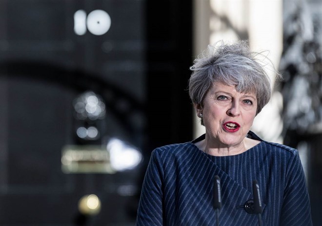 Thủ tướng Anh Theresa May. (Nguồn: NBC News)