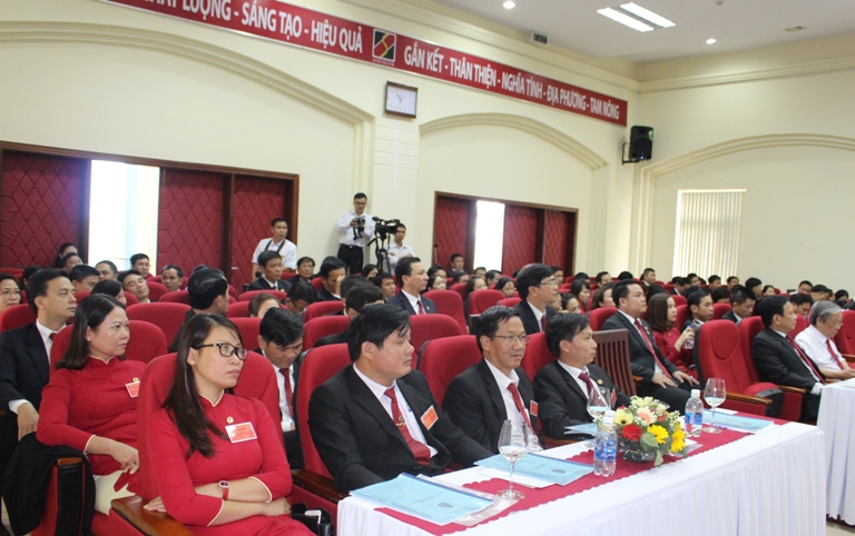 Các đại biểu tham dự đại hội.