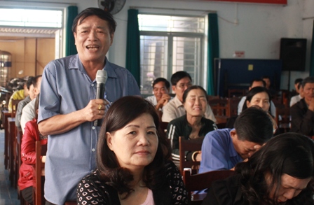 Cử tri phường Thắng Lợi 