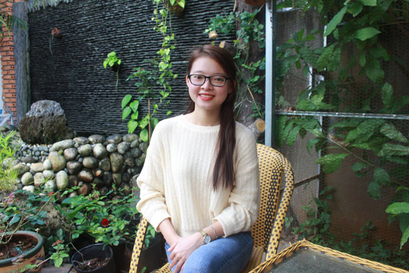 Sinh viên Trần Thị Quỳnh Châu.