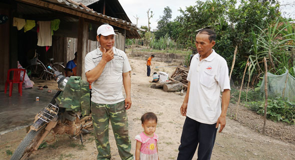 Đời sống của người Mông ở thôn Noh Prông (xã Hòa Phong) ngày càng khởi sắc. 