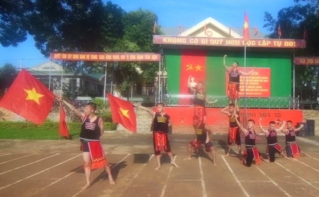 Các đơn vị giao lưu văn nghệ