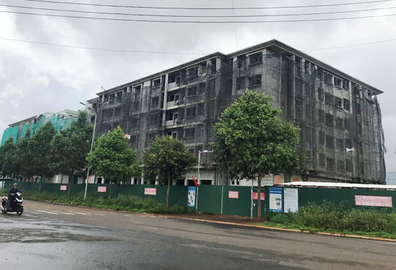 Dự án phát triển nhà ở xã hội độc lập cho cán bộ, công chức, viên chức của Quỹ Đầu tư phát triển Đắk Lắk dự kiến hoàn thành trong tháng 10-2018.