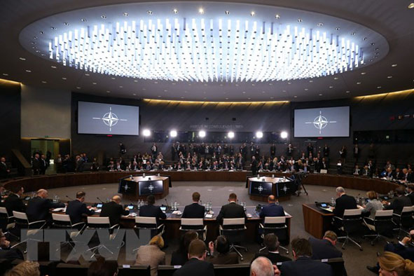 Toàn cảnh Hội nghị Ngoại trưởng NATO ở Brussels, Bỉ. Ảnh: THX/TTXVN