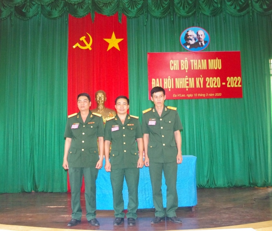 Ban chấp hành Chi bộ nhiệm kỳ 2020 - 2022 ra mắt đại hội