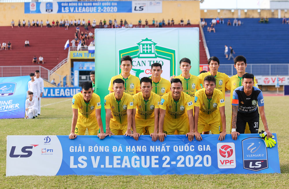 Đội hình của Câu lạc bộ bóng đá Xổ số kiến thiết Cần Thơ.