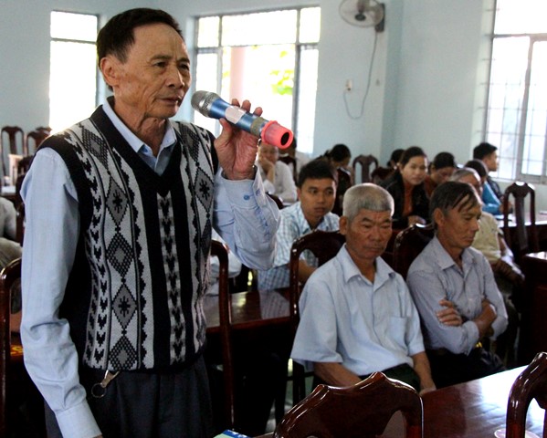 Ông Lê Tự Do, thôn 2, xã Ea Kpam kiến nghị về tình trạng giao thông xuống cấp trên địa bàn